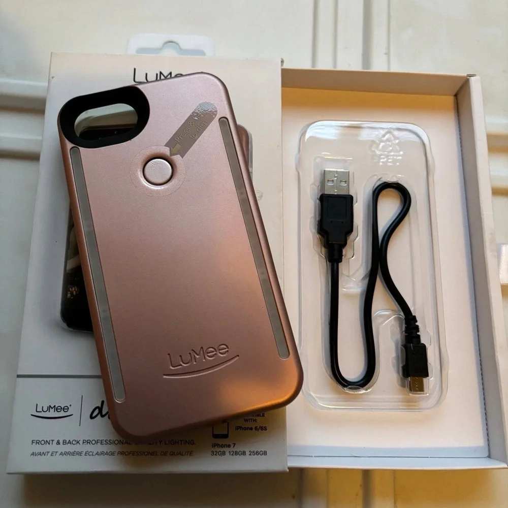 LuMee Rose Duo LED Phone Case NEW for iPhone‎ 7 iPhone 6/6s